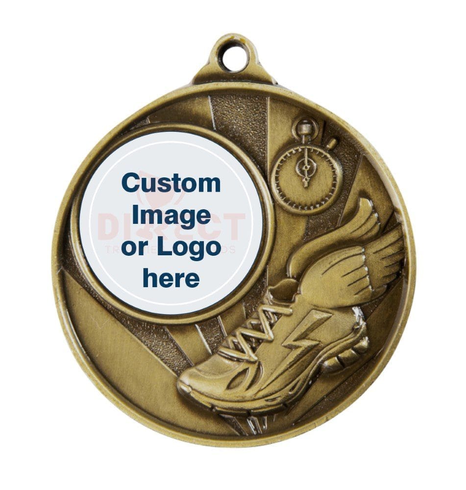 Sunrise Logo Athletics Medal