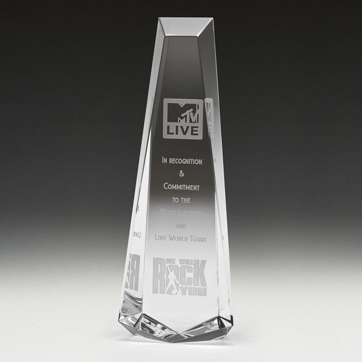 Phoenix Crystal Standout Trophy