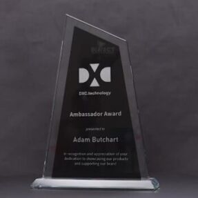 Ultra Glass Black Trophy