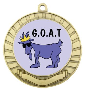 Eco Scroll GOAT Medal