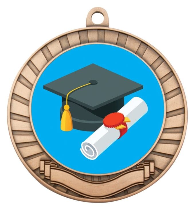 Eco Scroll Graduate Medal - Image 3