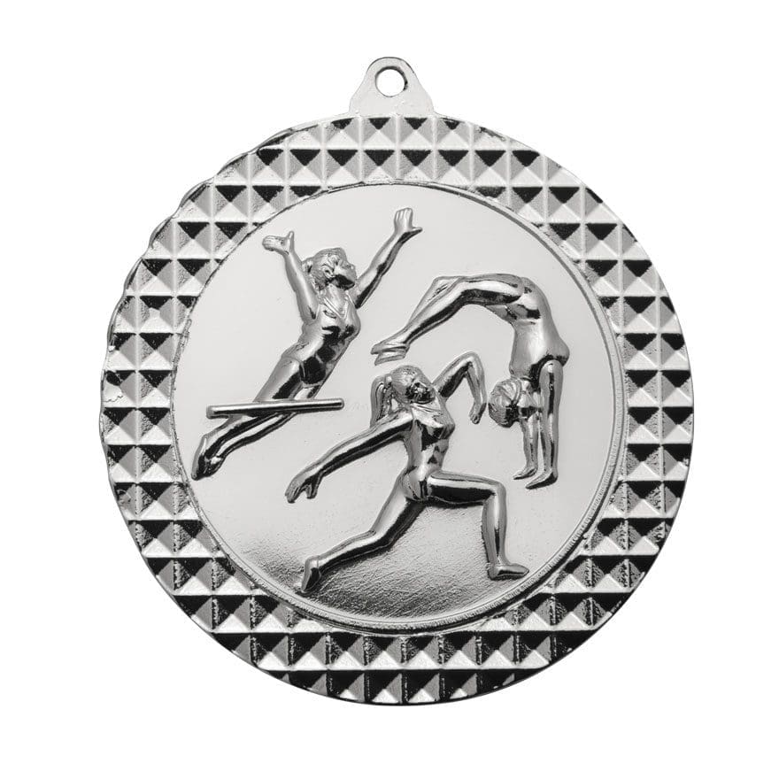 Checkered Gymnastics Female Medal - Image 2