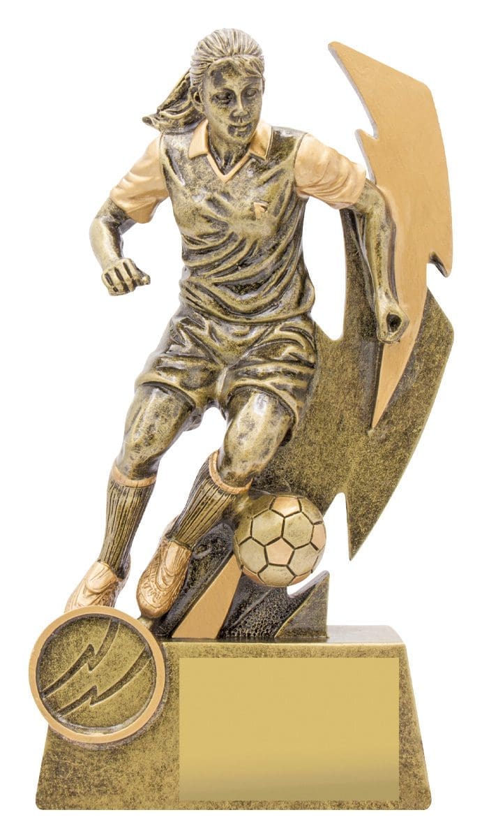 Electrify Football Soccer Female Trophy - Image 2