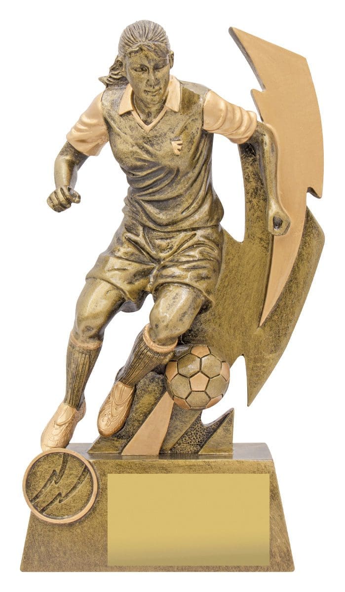 Electrify Football Soccer Female Trophy - Image 4