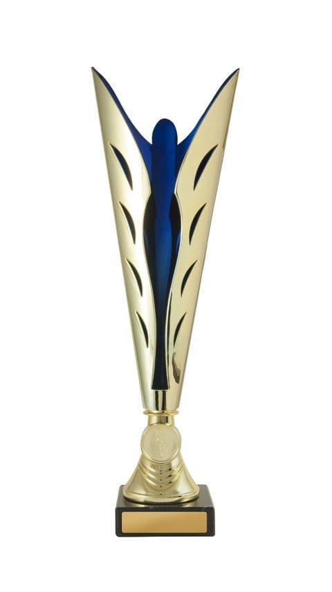 Silhouette Cup Gold Blue - Image 2
