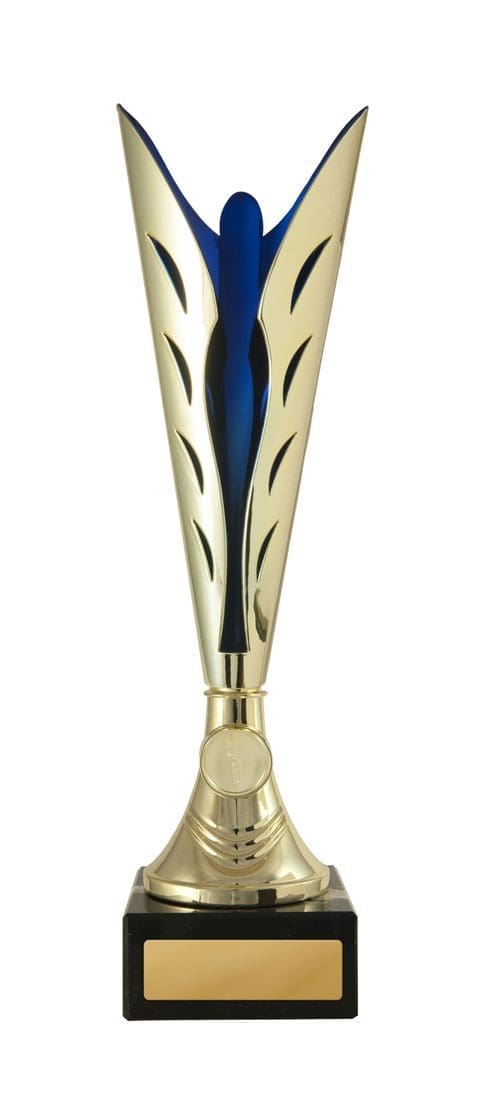 Silhouette Cup Gold Blue - Image 4