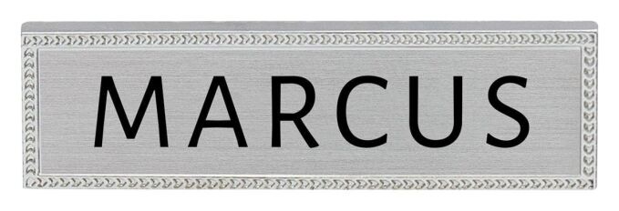 Select Name Bar Silver - Image 2