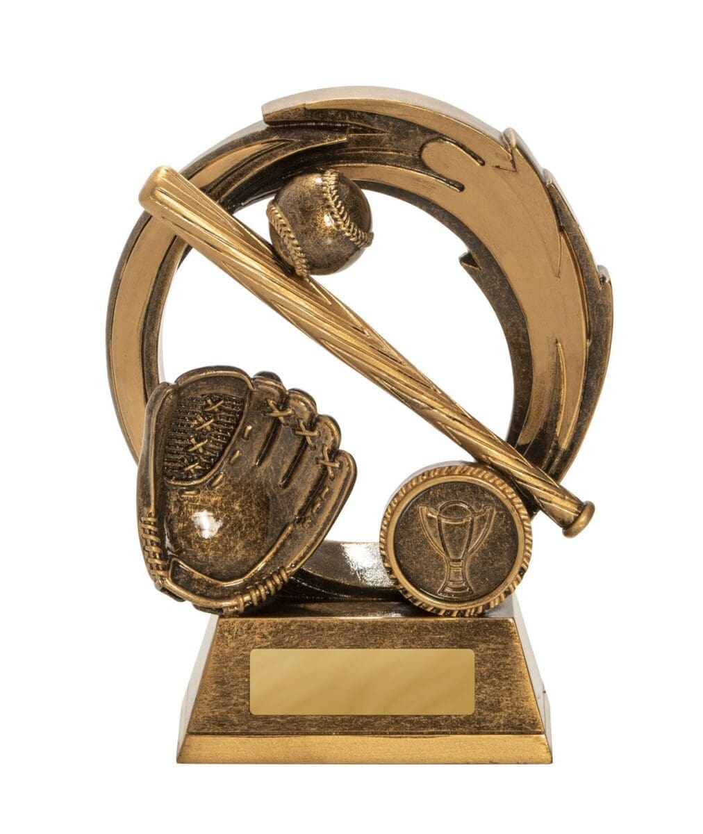 Azzurro Series Baseball Trophy - Image 2