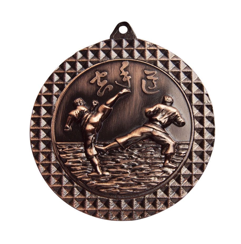 Checkered Martial Arts Medal - Image 3