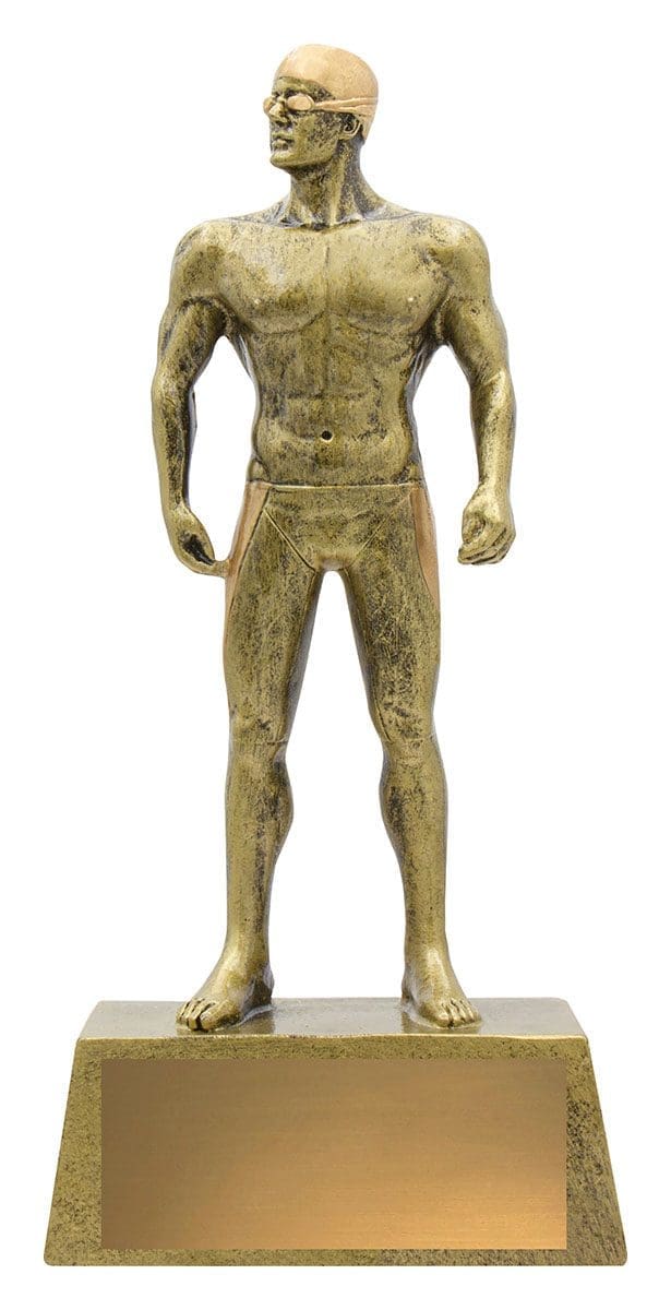 Supahero Swimming Male Trophy - Image 2