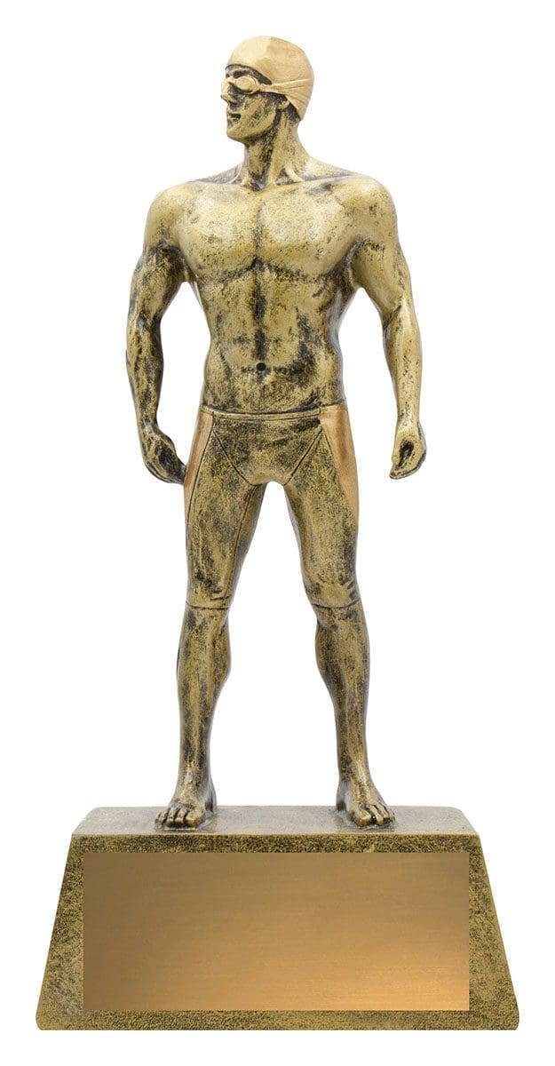 Supahero Swimming Male Trophy - Image 3