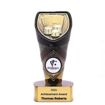 Serpent Poker Card Trophy