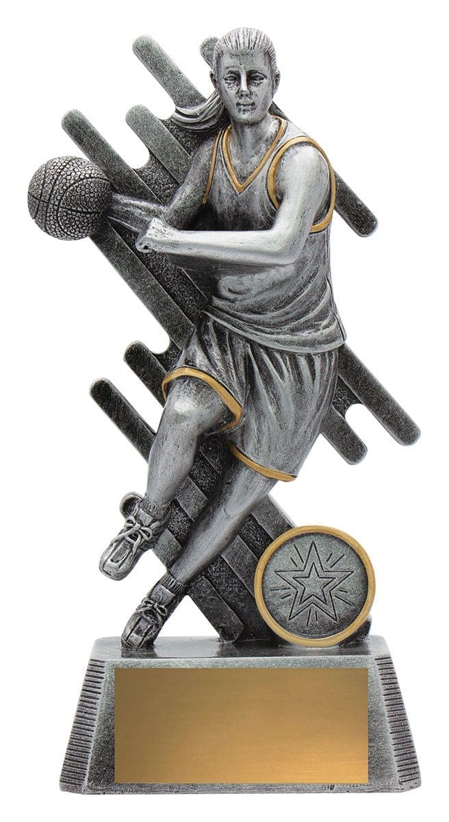 Zoom Basketball Female Trophy - Image 3