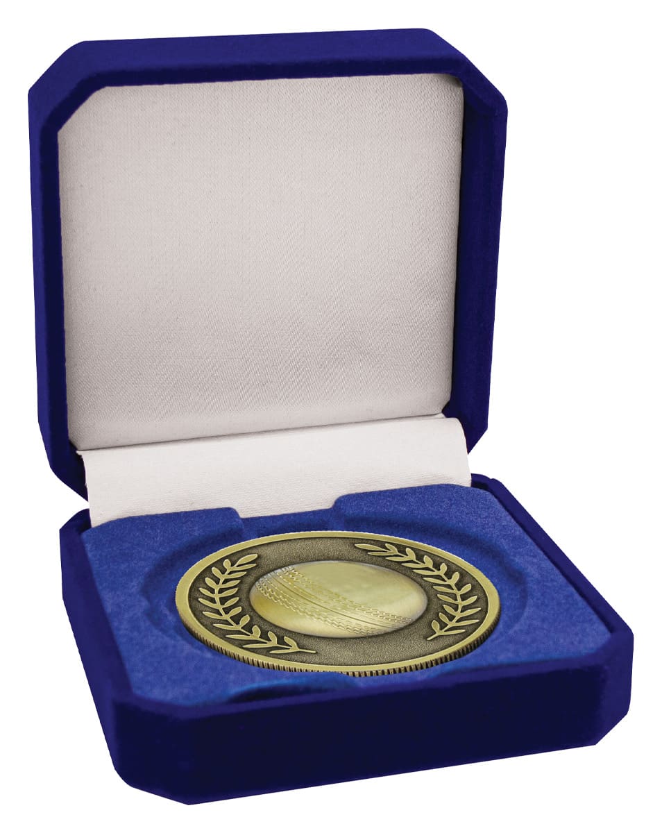 Prestige Cricket Medal with Case