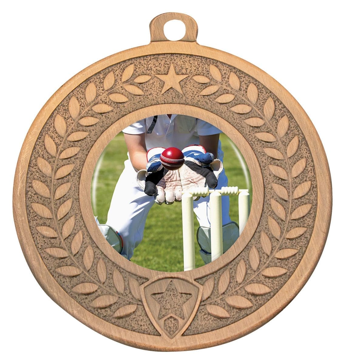 Distinction Cricket Wicketkeeper Medal - Image 5