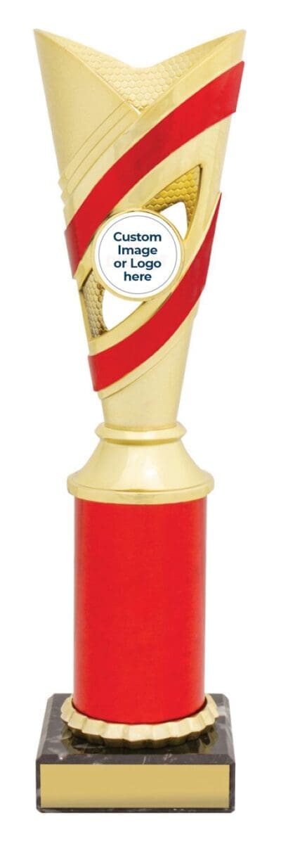 Contour Gold Red Trophy Cup - Image 4