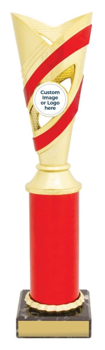 Contour Gold Red Trophy Cup - Image 5