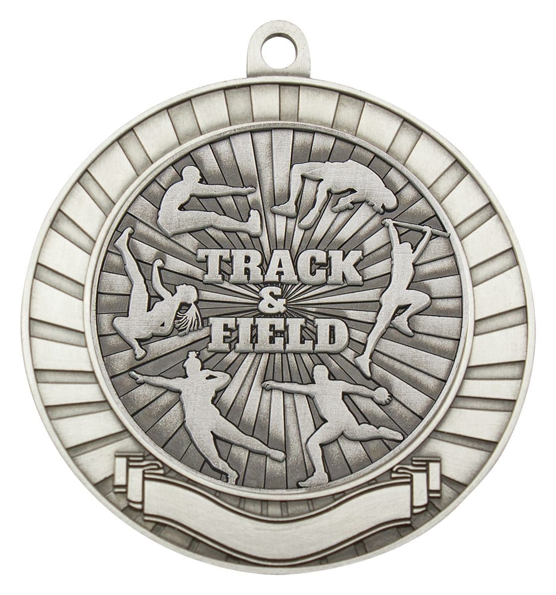 Eco Scroll Track Field Medal - Image 3