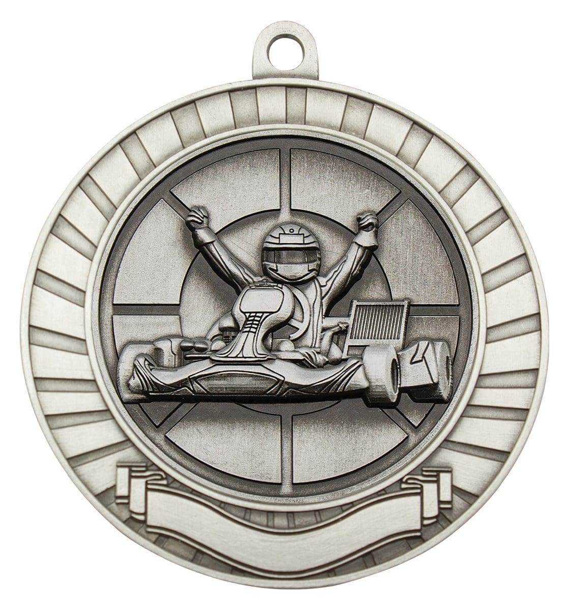 Eco Scroll Go Kart Medal - Image 3