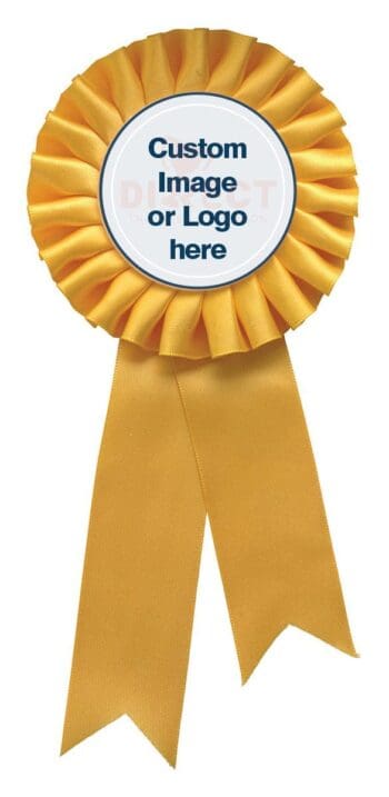 Yellow Rosette wClip