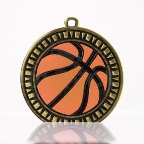 Ignition Basketball Antique Gold Medal