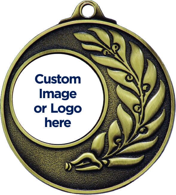 Antique Eco Wreath Medal