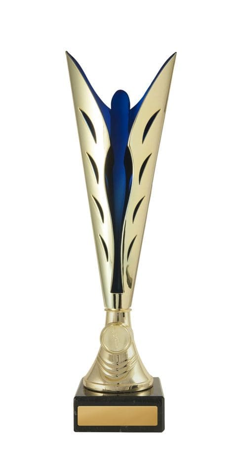 Silhouette Cup Gold Blue - Image 3