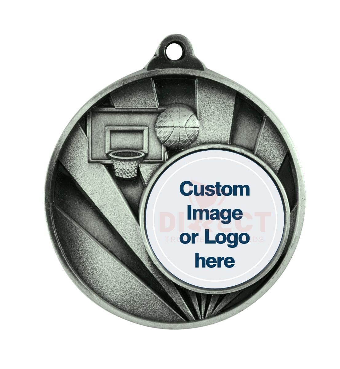 Sunrise Logo Basketball Medal - Image 2