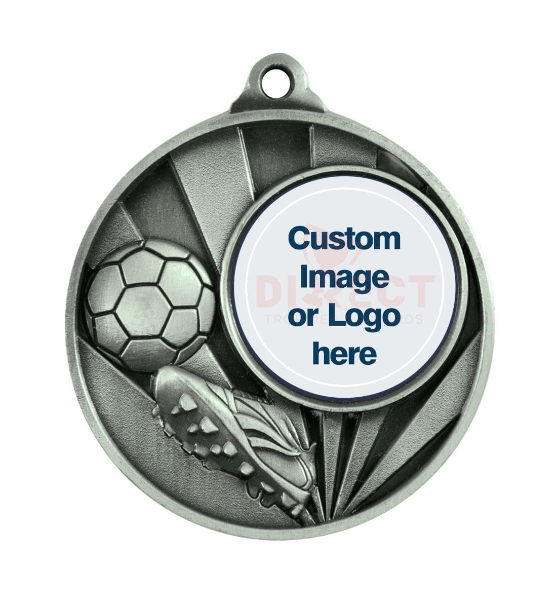 Sunrise Logo Football Medal - Image 2