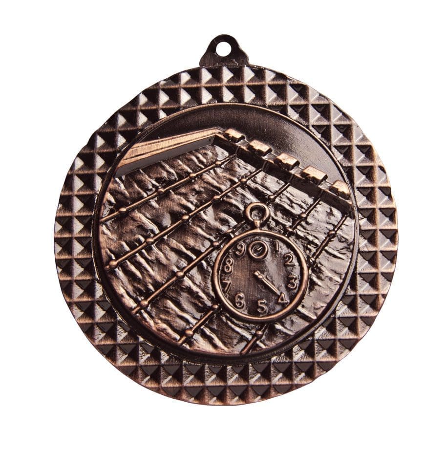 Checkered Swimming Medal - Image 3