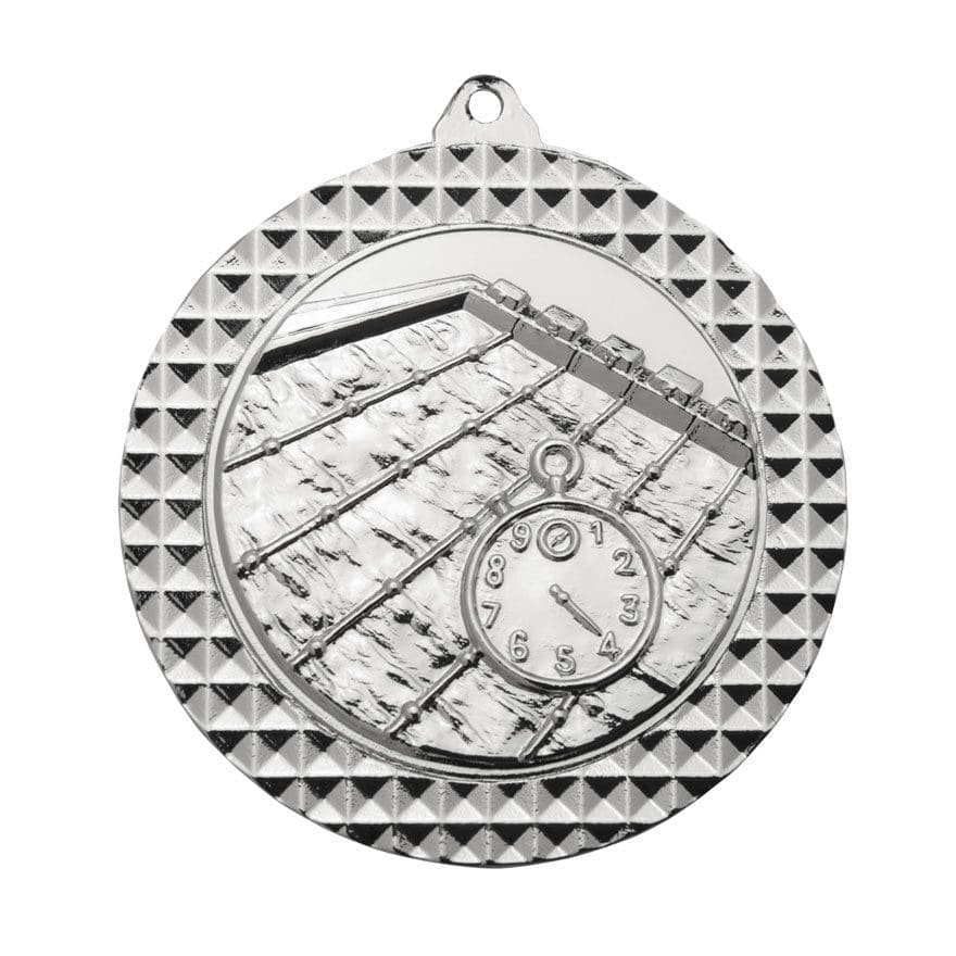 Checkered Swimming Medal - Image 2