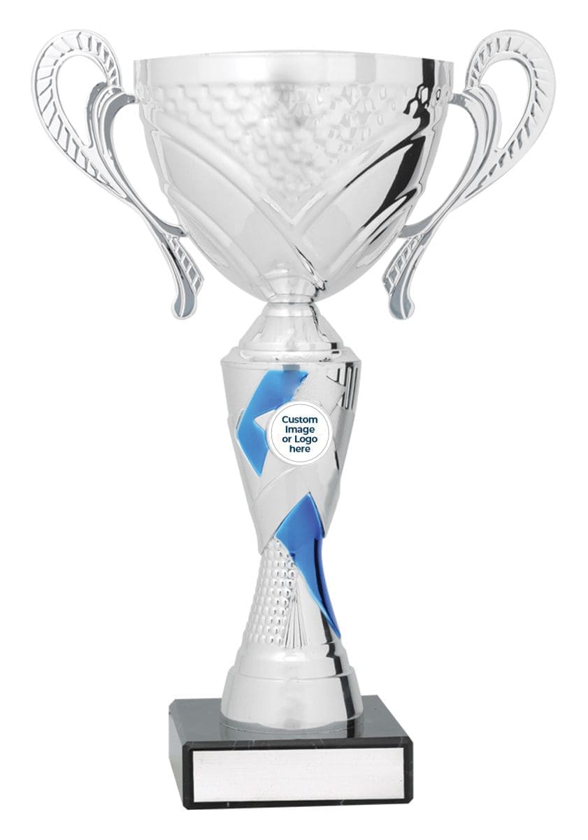 Halberd Silver Blue Cup - Image 3