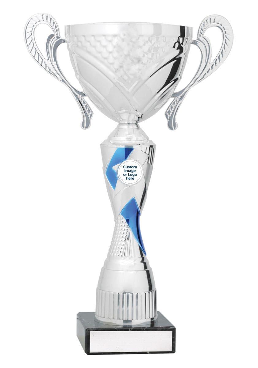 Halberd Silver Blue Cup - Image 4