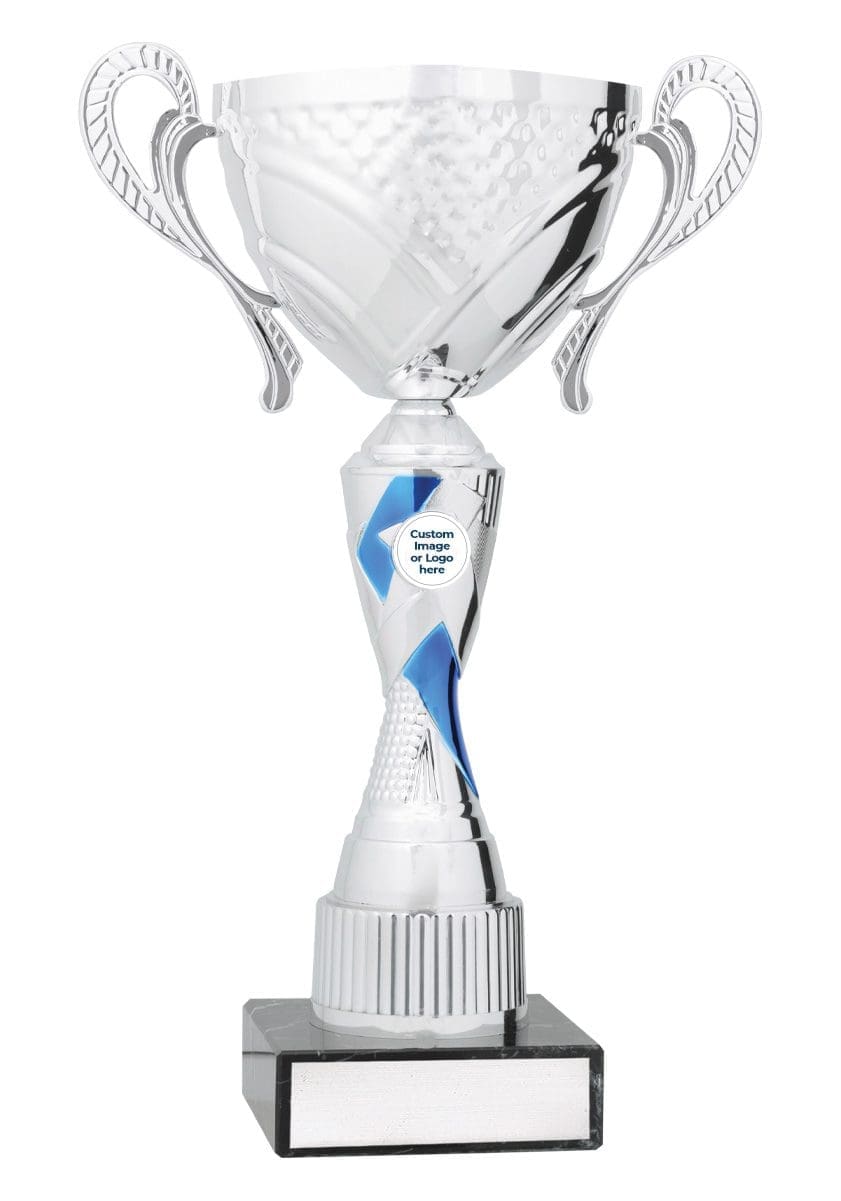 Halberd Silver Blue Cup - Image 5