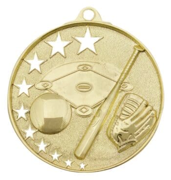 Baseball Stars Medal