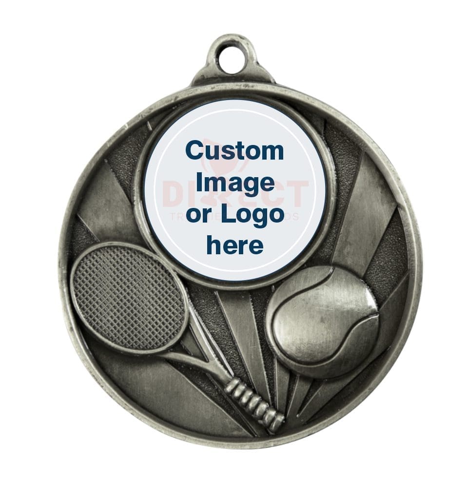 Sunrise Logo Tennis Medal - Image 2