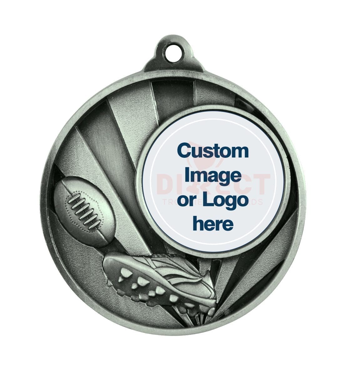 Sunrise Logo Aussie Rules Medal - Image 2