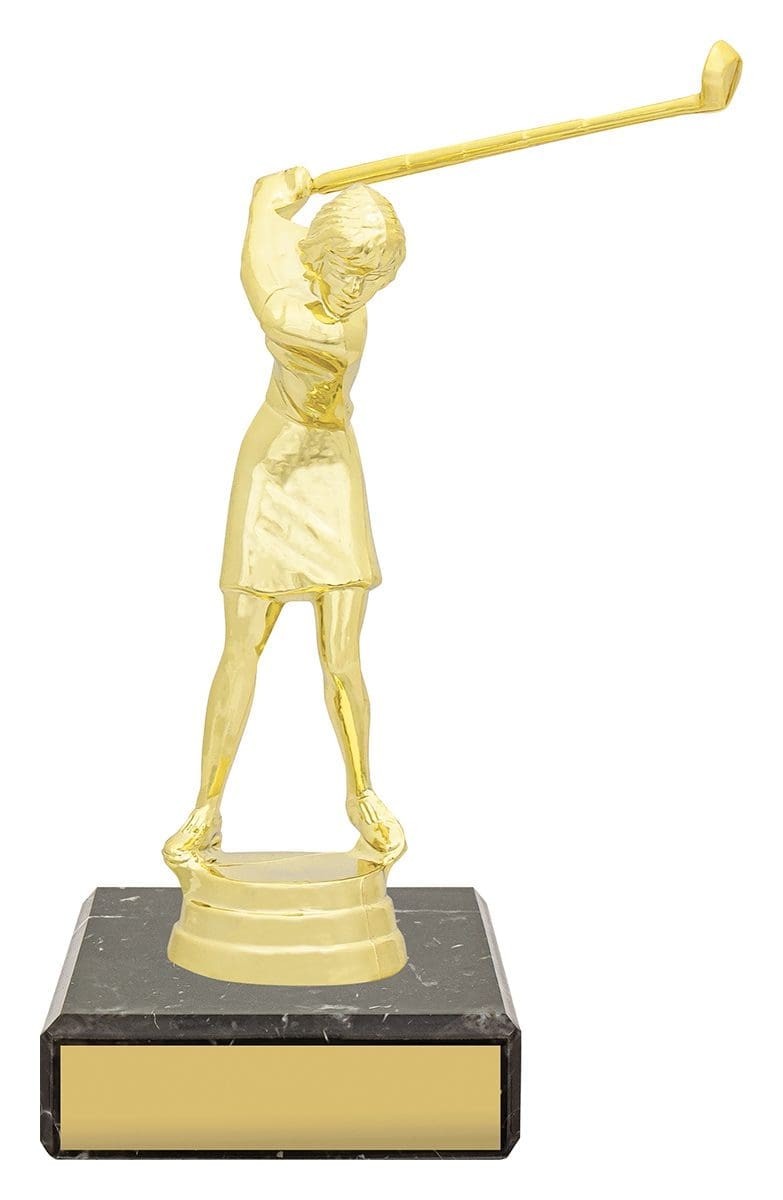 Female Golf Figure Trophy