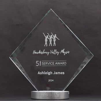 Spectra Quartz Glass Trophy