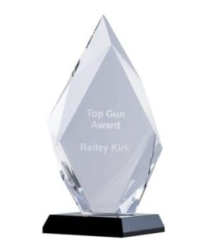 Blacklear Crystal Arrowhead Trophy