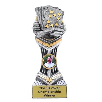 Falcon Tower Poker Trophy