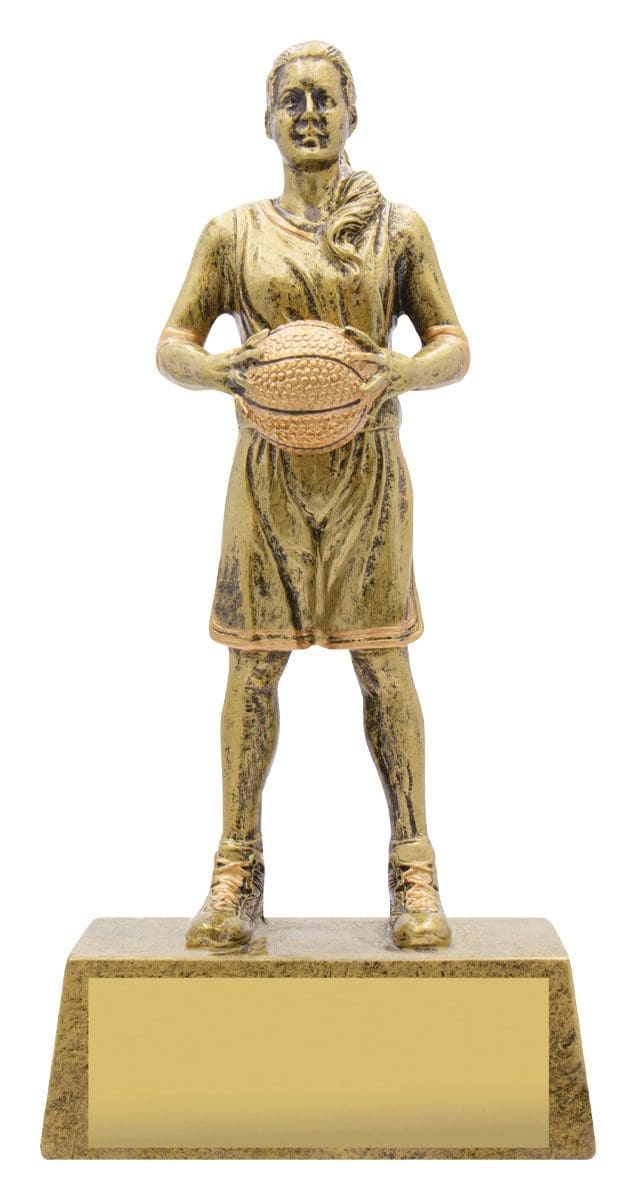 Supahero Basketball Female Trophy