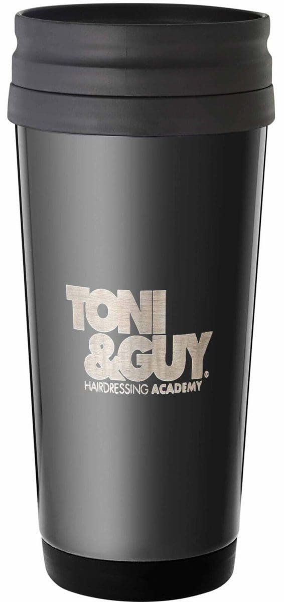 Laserable Black Travel Mug 410ml