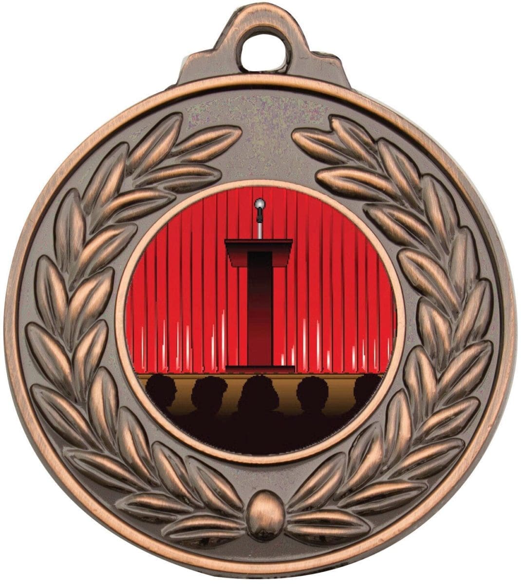 Wreath Antique Medal - Image 3