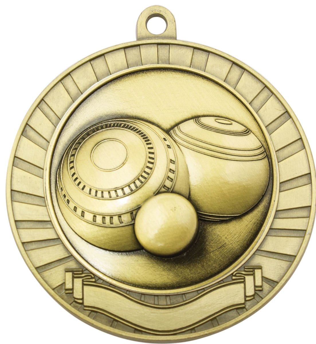 Eco Scroll Bowls Medal