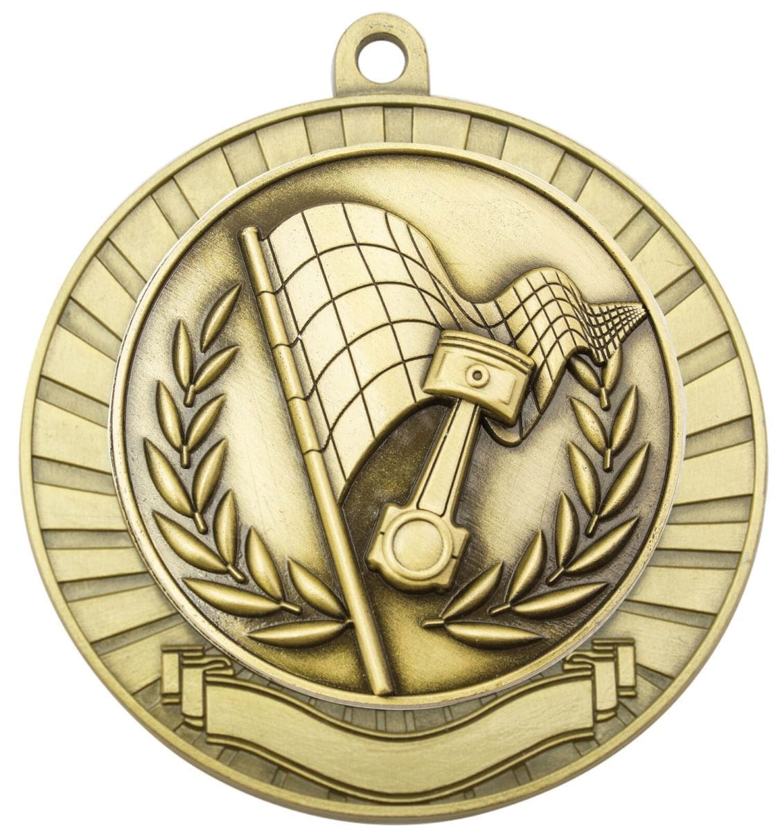 Eco Scroll Motorsport Medal