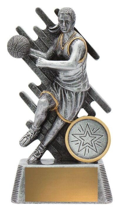 Zoom Basketball Female Trophy