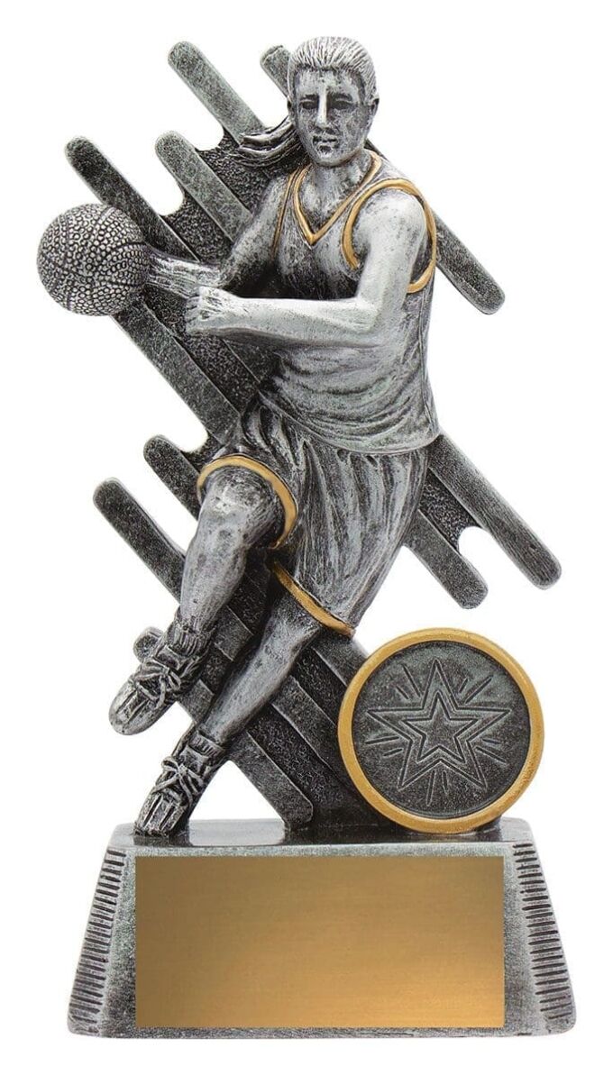 Zoom Basketball Female Trophy - Image 2