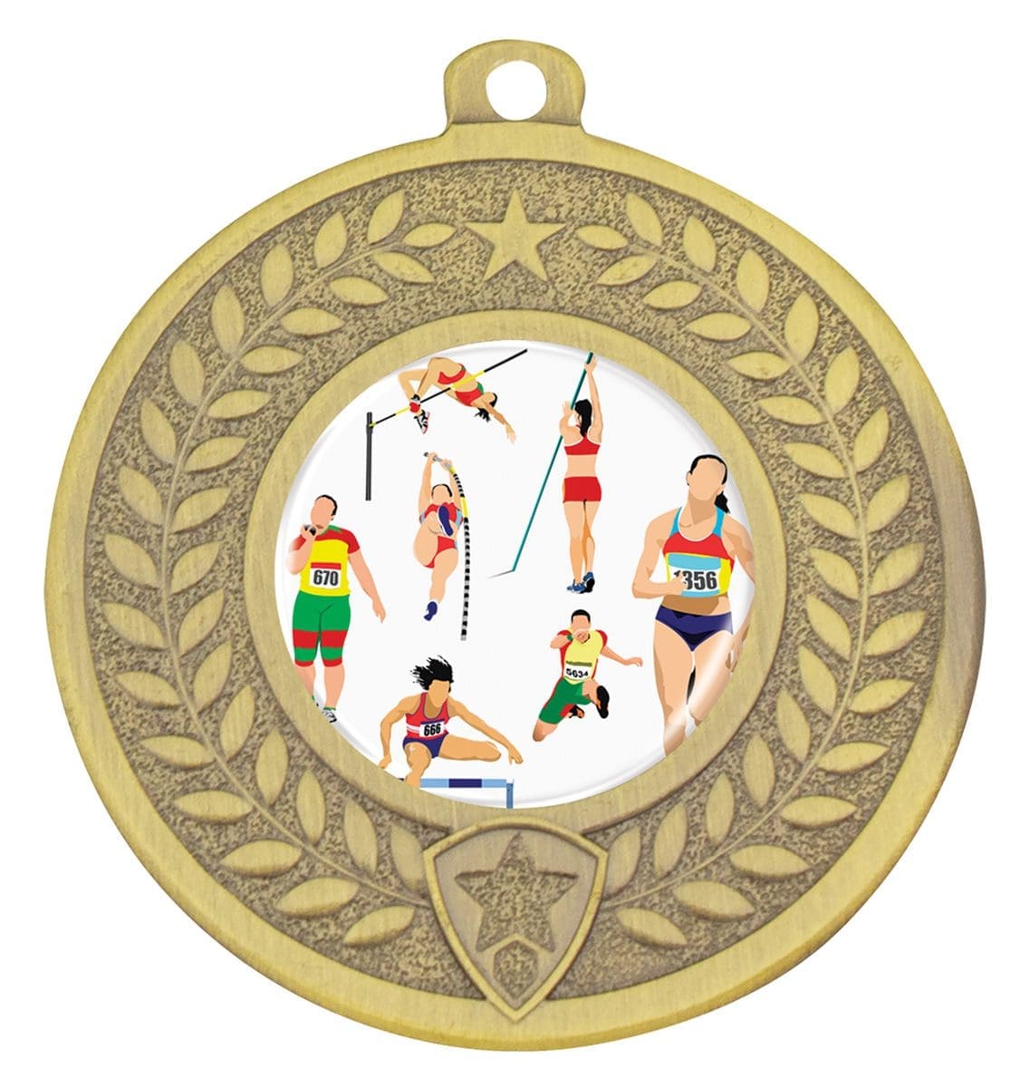 Distinction Track Field Medal