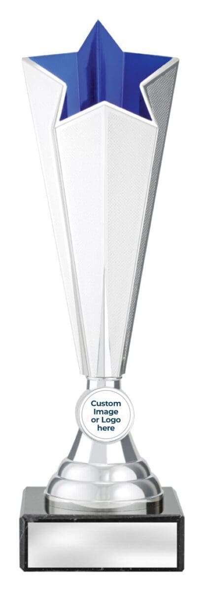 Megstar Silver Blue Trophy - Image 2